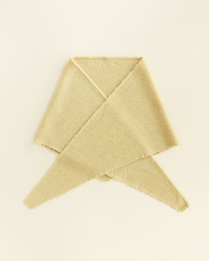 Hvid Dreieckstuch "Josephina" Light Yellow