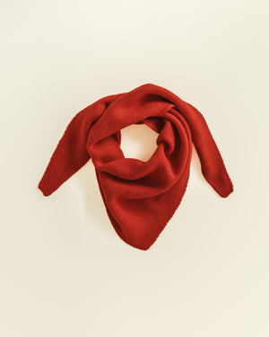 Hvid Dreieckstuch "Josephina" Red