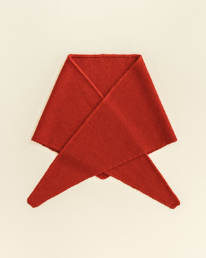 Hvid Dreieckstuch "Josephina" Red