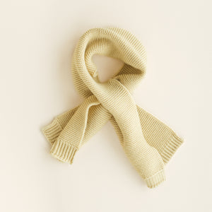 Hvid Schal "Ivo" Light Yellow