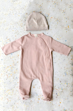 Gray Label Newborn Essentials Set | GOTS | Faded Pink