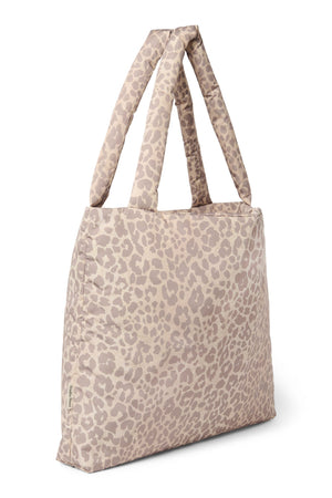 Studio Noos Puffy Mom Bag | Beige Leopard