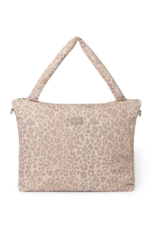 Studio Noos Puffy Sac à Langer | Léopard Beige