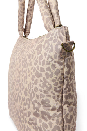 Studio Noos Puffy Sac à Langer | Léopard Beige