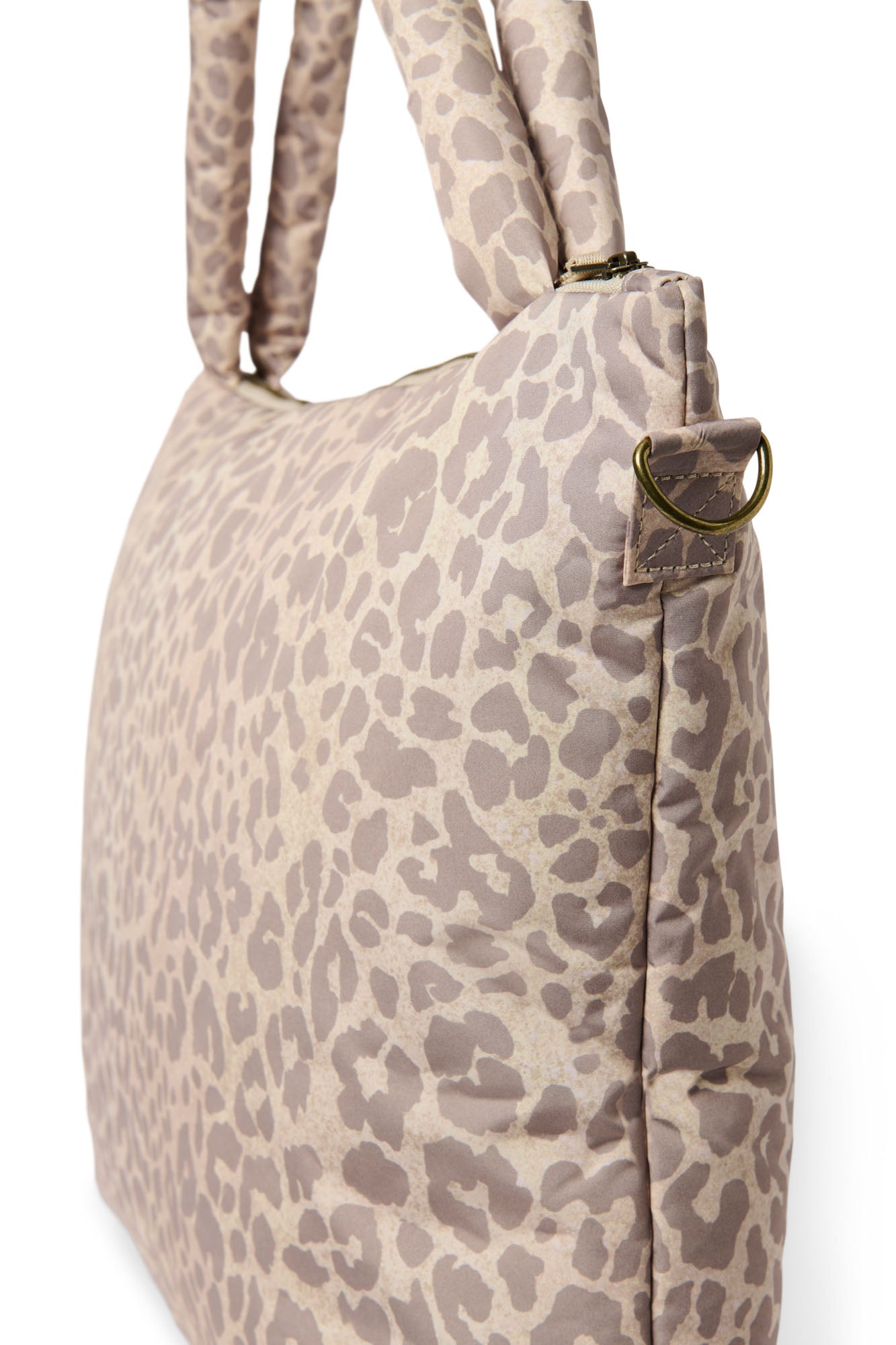 Studio Noos Puffy Wickeltasche | Beige Leopard