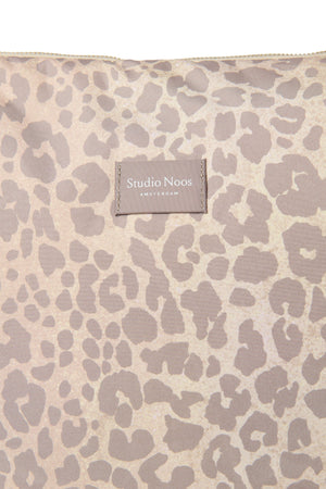 Studio Noos Puffy Sac à Langer | Léopard Beige