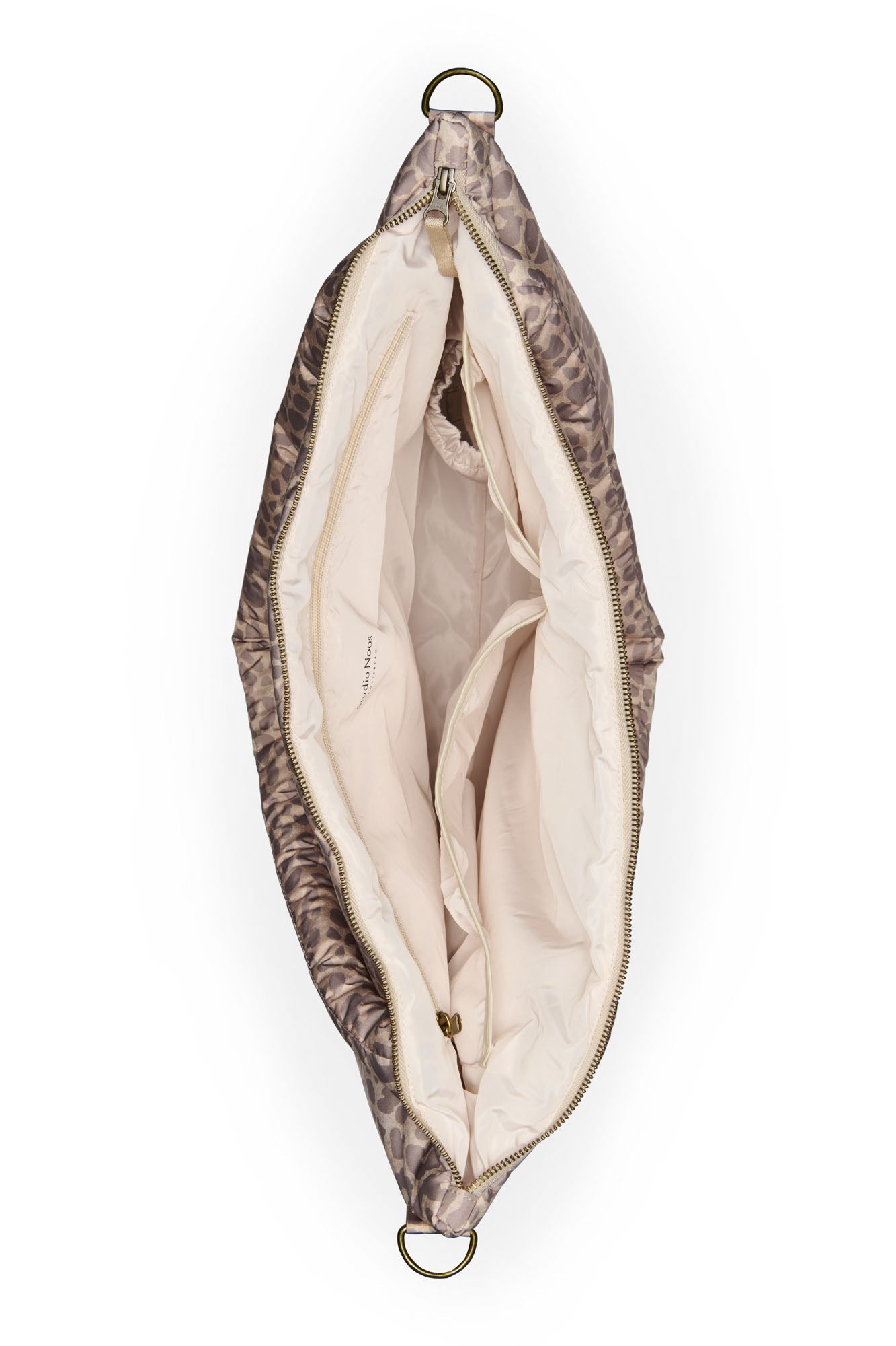 Studio Noos Puffy Wickeltasche | Beige Leopard