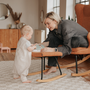 emma & noah Schlafsack mit Füssen aus Leinen 0.5 TOG | Essential Beige