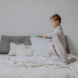 emma & noah Schlafsack mit Füssen 1.0 TOG | Essential Beige