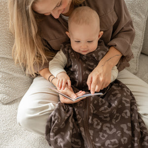 emma & noah Schlafsack 1.0 TOG in Leo Chocolate