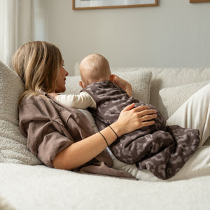 emma & noah Schlafsack 2.5 TOG in Leo Chocolate