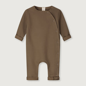 Gray Label Baby Strampler mit Druckknöpfen GOTS | Woody