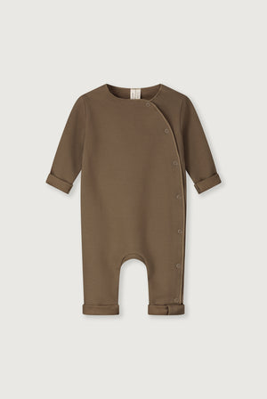 Gray Label Baby Strampler mit Druckknöpfen GOTS | Woody