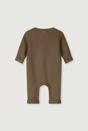 Gray Label Baby Strampler mit Druckknöpfen GOTS | Woody