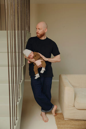 Gray Label Baby Strampler mit Druckknöpfen GOTS | Woody