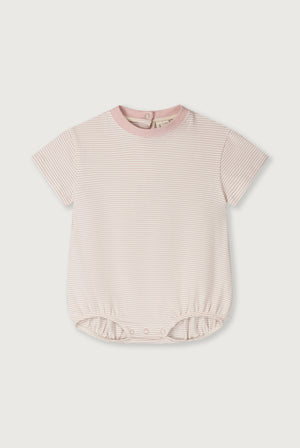 Gray Label Baby-Strampler Faded Pink Cream, Baby-Strampler aus Bio-Baumwoll-Jersey, GOTS-zertifiziert, weich & bequem