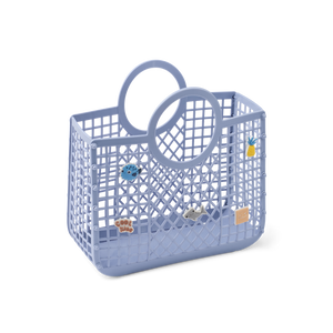 Liewood Korbtasche "Samantha Basket With Charms" | Dusty Lavender
