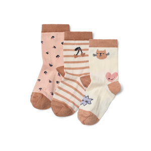 Liewood Silas Socken 3er-Pack | Mood mix