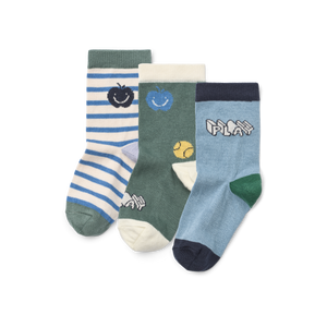 Liewood Silas Socken 3er-Pack | Play mix