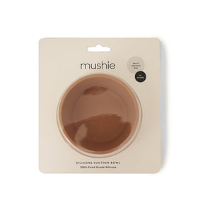 Mushie Silikon Schüssel mit Saugnapf | Soft Lilac