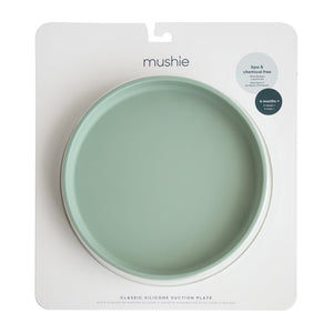 Mushie Silicone Plate "Classic" with Suction Cup | Ivory