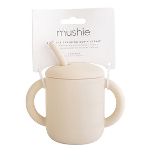 Mushie Silicone Learning Cup + Straw | Fairy Mice