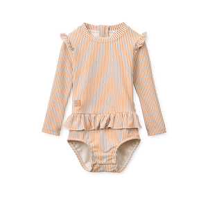 Liewood Baby Badeanzug "Sille" | Pale Tuscany / Creme de la Creme