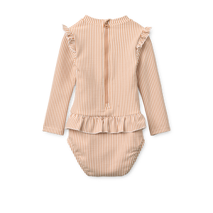 Liewood Baby Badeanzug "Sille" | Pale Tuscany / Creme de la Creme