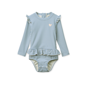 Liewood Baby Badeanzug "Sille" | Riverside / Creme de la Creme