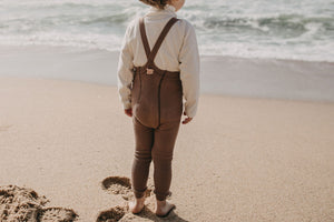 Silly Silas Footless Tights "Retro" with Suspenders | Granola