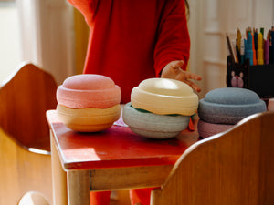 Stapelstein Original Mini "Rainbow Pastel" 6er Set