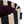 Nobodinoz Aufbewahrungskorb | Black Sand Stripes