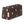 Studio Noos Puffy Pouch | Brown Hearts