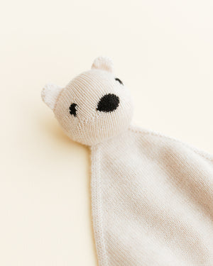 Hvid Kuscheltuch Teddy "Tokki" Cream