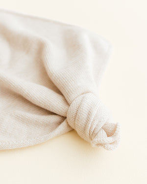 Hvid Kuscheltuch Teddy "Tokki" Cream