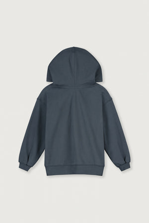 Gray Label Kapuzenpulli Blue Grey