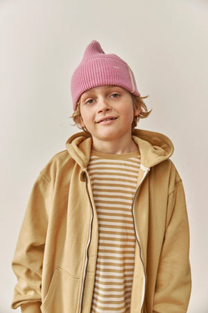Gilet à capuche zippé Gray Label GOTS | Cookie