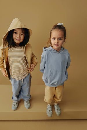 Gilet à capuche zippé Gray Label GOTS | Cookie