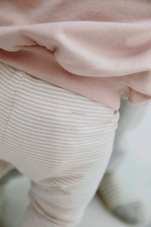 Gray Label Baby Pull à épaules tombantes GOTS | Rose fané