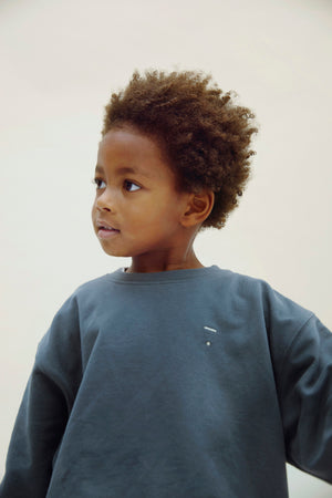 Gray Label Sweater Pullover | Blue Grey