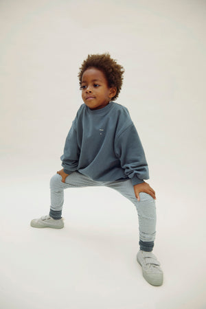Gray Label Sweater Pullover | Blue Grey