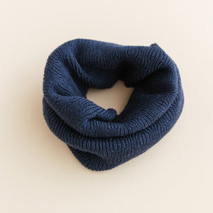 Hvid Schlauchschal "Gigi" Blue