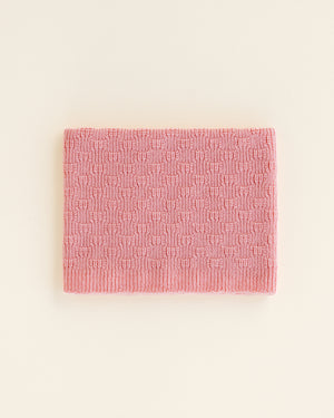 Hvid Schlauchschal "Gigi" Bubblegum