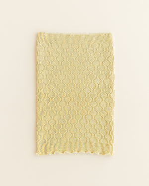 Hvid Schlauchschal "Gigi" Light Yellow