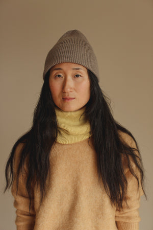 Hvid Schlauchschal "Gigi" Light Yellow