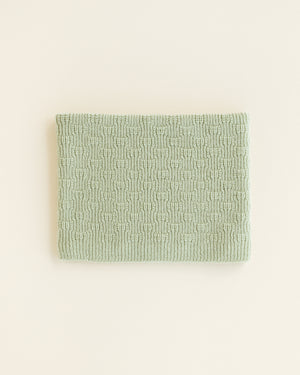 Hvid Schlauchschal "Gigi" Mint