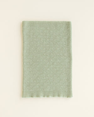Hvid Schlauchschal "Gigi" Mint