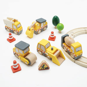 Le Toy Van Baufahrzeug Set