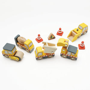 Le Toy Van Baufahrzeug Set
