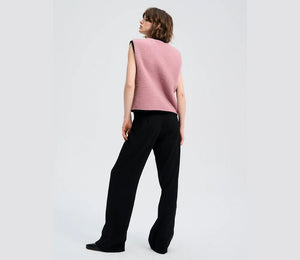 Alwero Erwachsene Bio Wollweste "TYB" | Venetian Pink